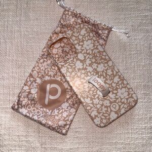 Loopy Case Floral Tan Phone Case iPhone 13 Pro Max